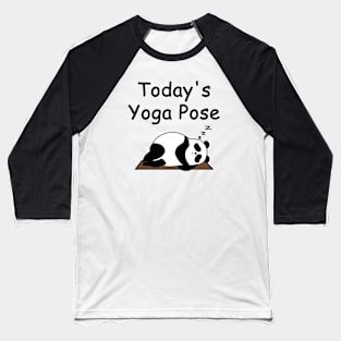 Funny panda Baseball T-Shirt